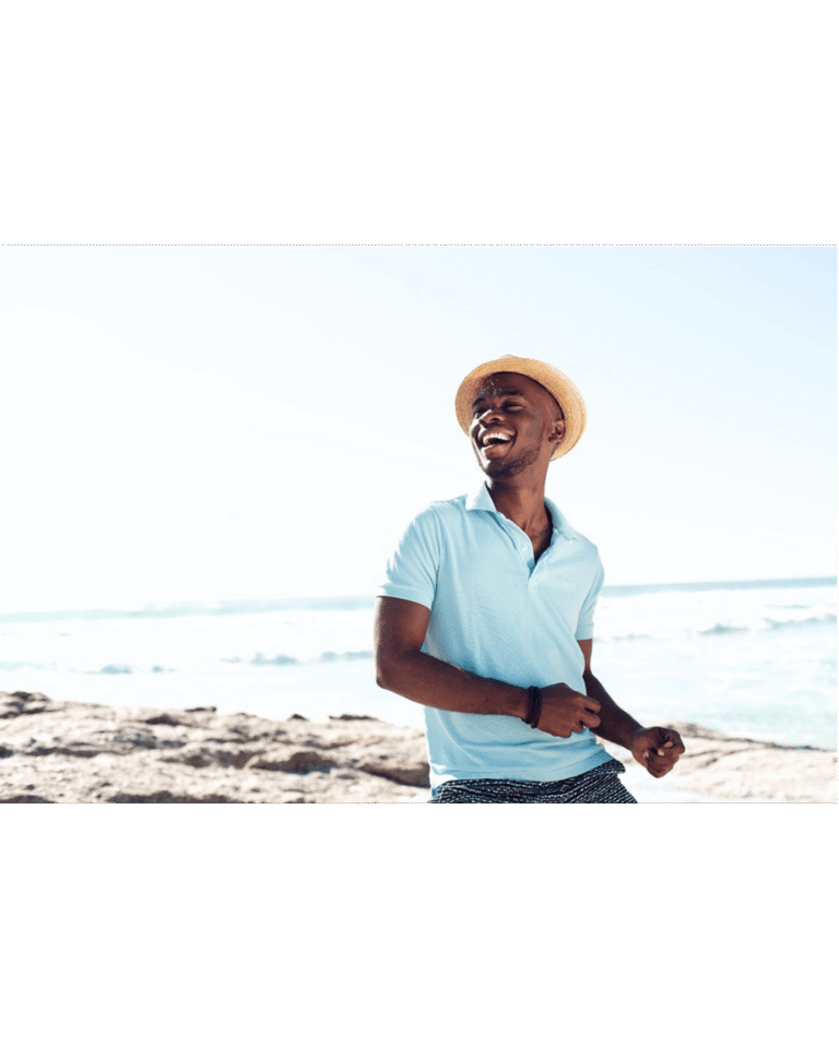 Beverley carozzo website images - man smiling on beach